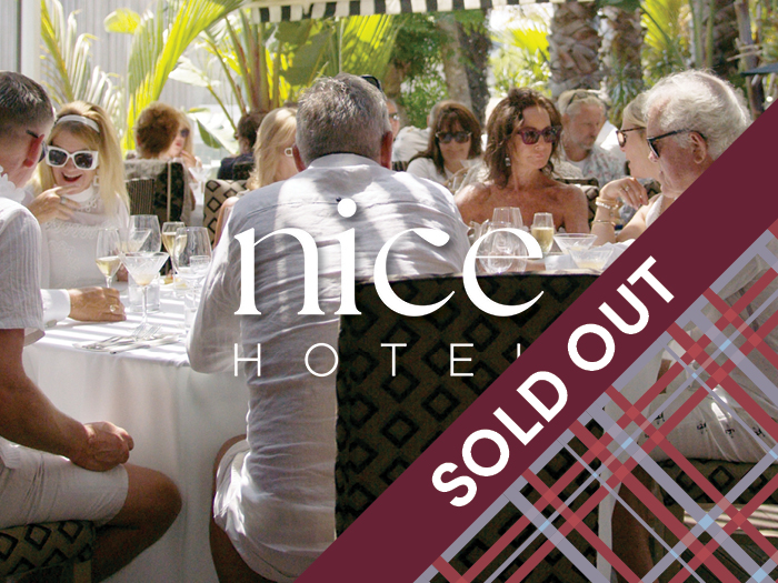 The Nicest Long Lunch at the Nice Hotel – SOLD OUT!