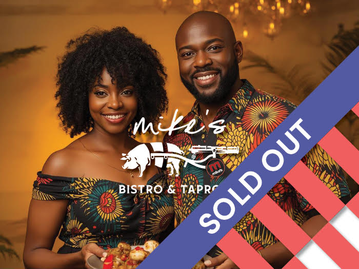 African Odyssey – Five Courses @ Mike’s Bistro and Taproom – Wednesday SOLD OUT!