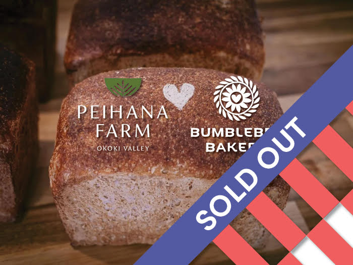 Slow Food Supper Club  Presents: “The Taranaki Loaf” – SOLD OUT!